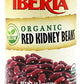 Iberia Organic Red Kidney Beans 15.5 oz (Pack of 8)