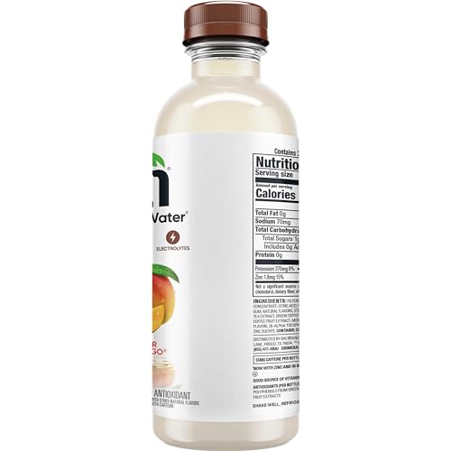 Bai Antioxidant Infused Water Beverage  Madagascar Coconut Mango  with Vitamin C and No Artificial Sweeteners  18 Fluid Ounce Bottle  12 Pack