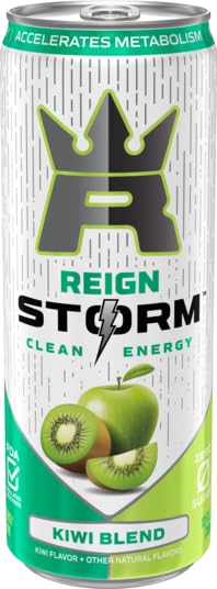 COMBO BREAKER Reign Storm Clean Energy Drink Variety Pack | 6 Flavors | 12 Fl Oz (Pack of 6)