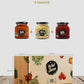 Perfect Choice Variety Pack - Delicious Artichoke Bruschetta, Sun-Dried Tomato Bruschetta & Caramelized Piquillo and Jalapeno pe