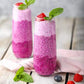 Pink Drink Powder Pitaya Dragon Fruit & Honey Refresher 12 oz Great For Loaded Tea Bubble Tea