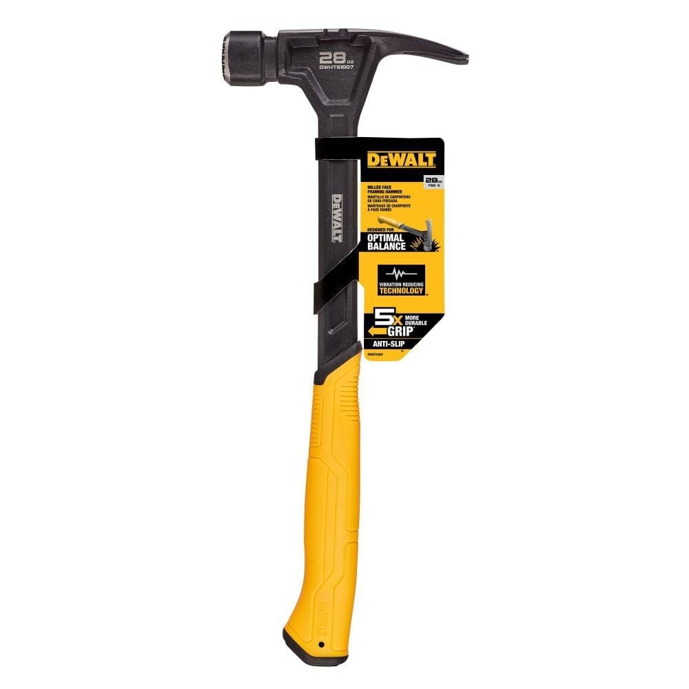 Dewalt 28Oz Milled Framing Hammer