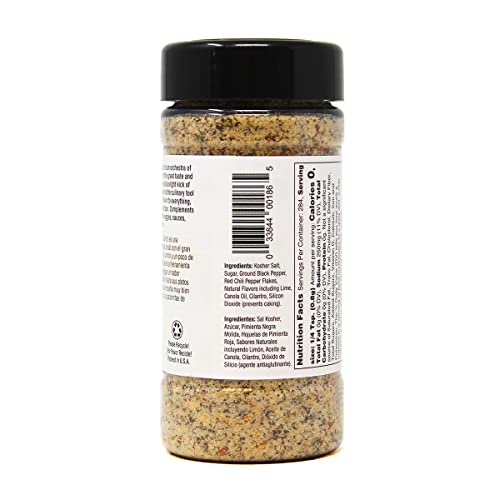 Badia Cilantro Lime Pepper Salt, 8 oz (Pack of 6)