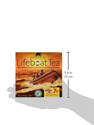 Lifeboat Tea, 80 Count 8.8-Ounce Boxes (Pack Of 4)