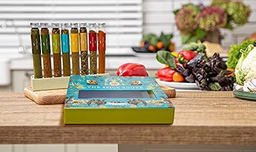 Eat.Art Spice Route | Superb Collection Of Iconic And Exotic Spice Blends From Around The Globe | 8-Pack Gift Set