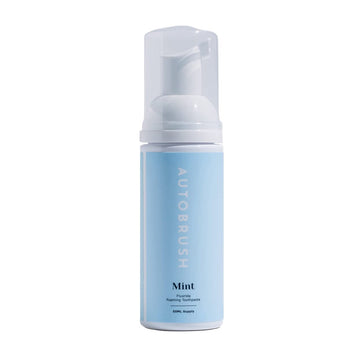 Autobrush Original Mint Flavor Fluoride Foaming Toothpaste For Adults, Whitening & Deep Cleaning, Travel Friendly, Anti-Cavity, 