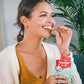 SuckerPunch Three Pepper Pickle Chips, Snack Pack, Gluten Free, Kosher, Sugar Free, Low Calorie, Low Carb, Ready to Eat, on the