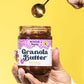 Kween Oat Haus Brownie Batter Granola Butter | Peanut-Free, Almond (Tree-Nut) Free, & School-Safe (Top 8 Allergen Free) | Nutella & Chocolate Spread Alternative