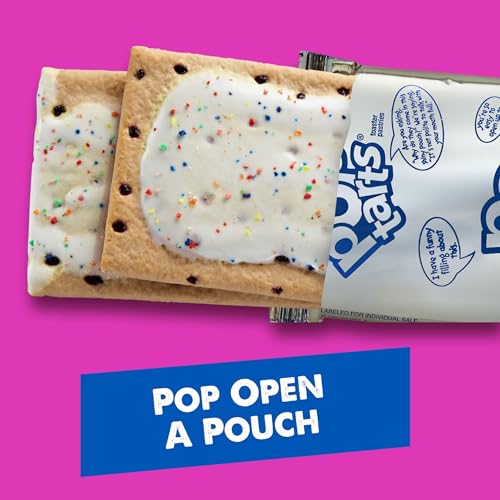 Pop-Tarts Toaster Pastries, Breakfast Foods, Kids Snacks, Value Pack, Variety Pack (60 Pop-Tarts)