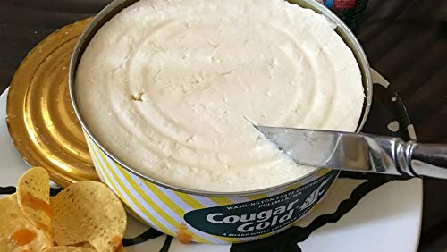 SU Creamery Wazzu Cougar Gold Sharp White Cheddar Cheese (30oz Can) (4-Can Pack)