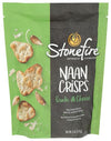 S.tonefire Parmesan Garlic Naan Crisps 6 oz (Pack of 12)