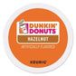 VANREO Dunkin Donuts Hazelnut Flavored Coffee K-Cups, 48 Count, Compatible with Keurig Brewers