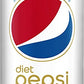 Pepsi Diet Pepsi, 12 Fl Oz Cans, 12 Pack - Red, Model 012000810039
