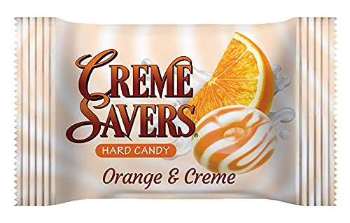 CREME SAVERS Orange and Creme Hard Candy - 6.25oz Bag (12 Count)