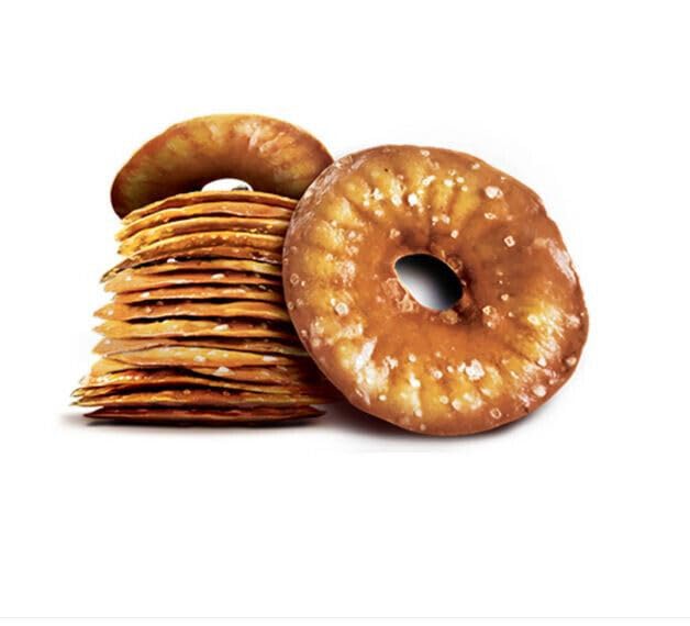 Generic Elephant Baked Squeezed Pretzels, Honey Mustard & Onion, Thin & Crispy, 9.52 Ounce Bag