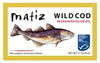 Matiz Wild Cod in Olive Oil, 12 Pack, Natural Artisan Wild Caught Fish, Brown