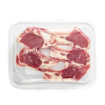 New Zealand Spring Lamb, Fresh New Zealand Lamb Rib Chops, 0.75 lb