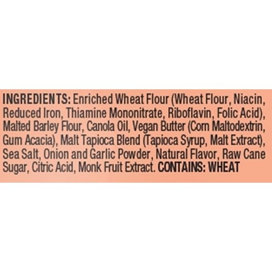 STELLAR SNACKS Maui Monk Pretzels, Vegan Gourmet Pretzel Sticks, 16 Oz Resealable Bag