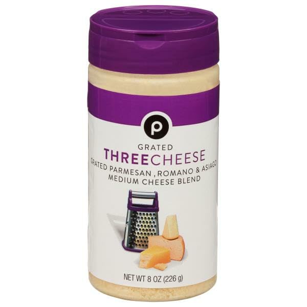 Generic Grated Cheese, Three Cheese Blend - 8 oz
