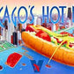 Vienna Beef Jumbo Skinless Franks 6'' 5:1 5 lbs. (25 total Franks)