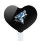 GRAPHICS & MORE Cupcake Picks Set of 6, Acrylic, California State University San Bernardino, Model: CUPCAKE.HEART.CLCCSB.Z008858