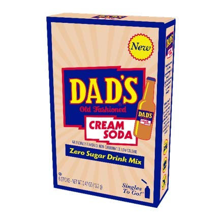 Dad's Old Fashion Cream Soda Singles To Go Drink Mix, 0.47 OZ, 6 CT (3)