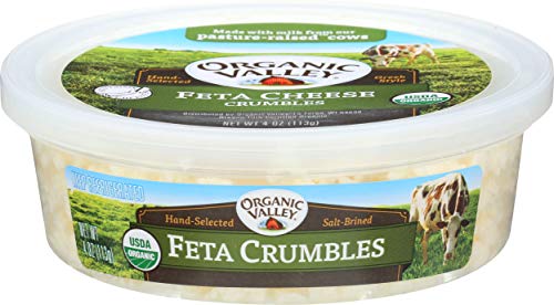 Organic Valley Organic Feta Cheese Crumbles, 4 oz