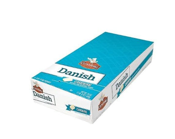 Cloverhill Bakery Bear Claw Cherry Cheese Danish, 4.25 Ounce - 6 Count Display Box (6 Pack, Jumbo Cheese)