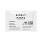 Simply Gum Individually Wrapped Mints | Mint to Be | Wedding  Bridal Shower  Anniversary  Favors | Peppermint | 50 Pouches