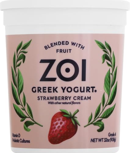 Zoi Grk Yog Strwbry Crem (6X32.00)