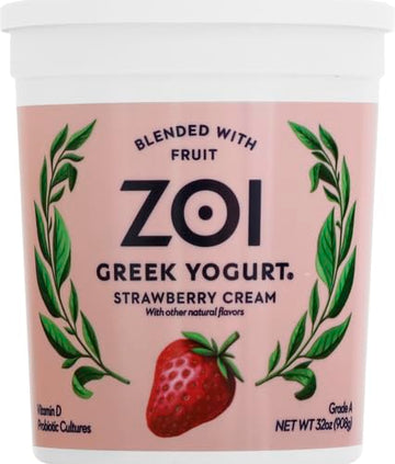 Zoi Grk Yog Strwbry Crem (6X32.00)