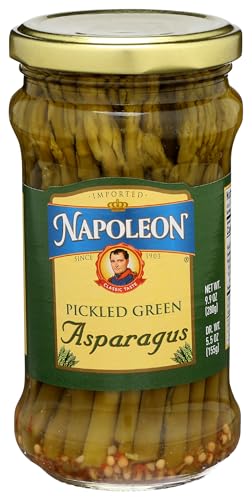 Napoleon Asparagus, Pickled, 9.9-Ounce Jars (Pack of 6)