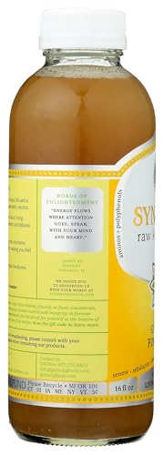 SYNERGY The Real Kombucha - Golden Pineapple - 16 fl oz Bottle - Raw Probiotic Drink for Gut Health and Immune Support