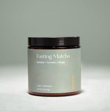 Kroma. Intermittent Fasting Matcha, Organic Ceremonial Grade Matcha Powder, Zero Sugar Gluten Free Green Tea With Ginger, L Thea