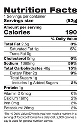Crystal Noodles Soup Gourmet Kimchi Broth Filed With Napa Cabbage, 1.83 Oz (Pack Of 6)