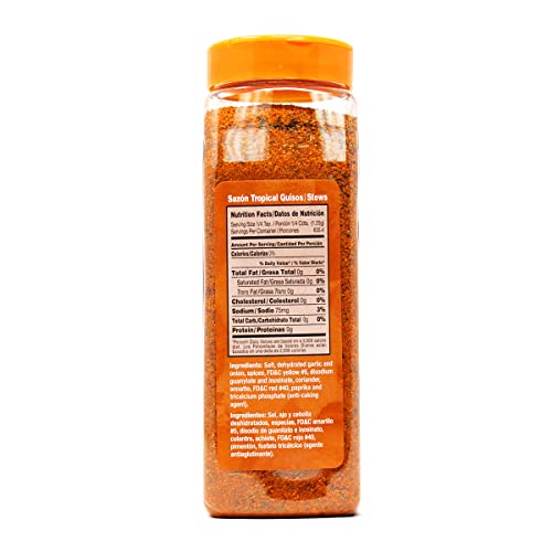 Badia Sazon Tropical With Annatto And Coriander, 1.75 Pound (Pack Of 6)