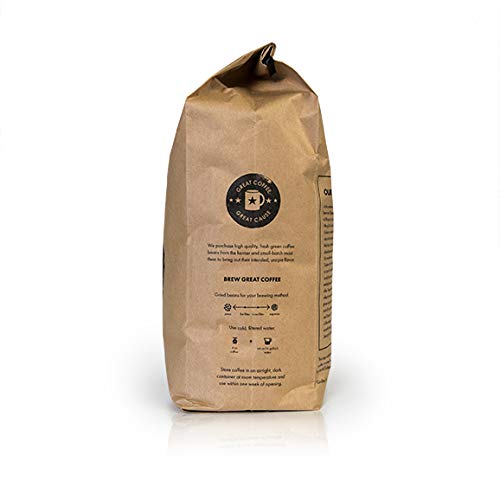 5lb Tanzanian Peaberry Whole Bean Coffee Medium Roast  80oz  Bulk Coffee