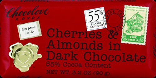 Chocolove Choc Bar Drk Chry & Alm