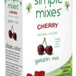 Simple Mixes Natural Gelatin Dessert, Cherry, Healthy Snacks, Lactose, Fat & Gluten Free, Kosher, 3.1 Oz Per Package, 3 Count