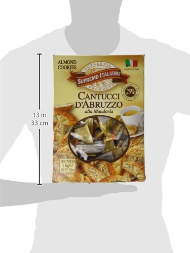 Cantucci D'Abruzzo Almond Cookies (125 Count Box)_Ab