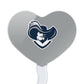 GRAPHICS & MORE Cupcake Picks Set of 6 - Acrylic Heart Toppers - Xavier University - One Size