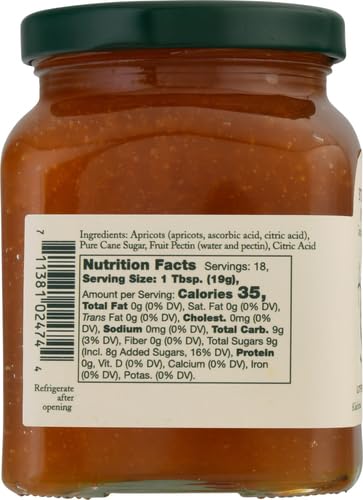 Stonewall Kitchen Jam Apricot, 12.5 Oz