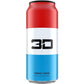 3D Energy Liberty Pop | Sugar Free Energy Drink | Pre Workout Energy | 200Mg Caffeine With Taurine And L-Carnitine | 16 Fluid Ounce | 12 Pack | Red, White And Blue
