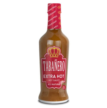 Extra Hot Hot Sauce By Tabaero, Gourmet Hot Sauce Gift, Fiesta Party Favors, All Natural, Gluten Free, Low Sodium, Vegan, Kosher