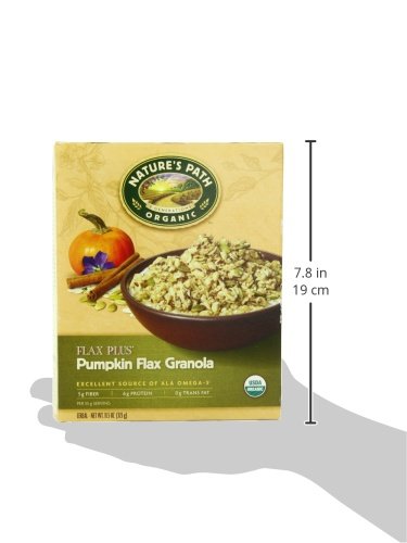 Natures Path Organic Granola Cereal, Pumpkin Seed + Flax, 11.5 Ounce Box (Pack Of 6)