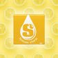 Holiday Special Str burst Yellow Lemon Chewy Candy - 1.5 lbs - All Yellow Lemon Str burst Fruit Chews - Single Flavor Soft Candy