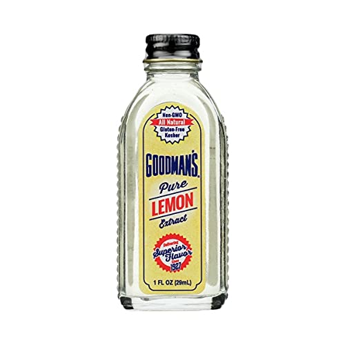 Goodmans Pure Lemon Extract - 1 Ounce (Pack of 2)