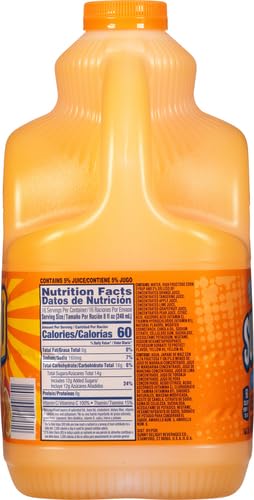 Sunny D Orange Flavored Citrus Punch, Tangy Original, Gallon