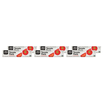 365 By Whole Foods Market, Tomato Paste Double Concentrated, 5 Ounce (Pack of 6)