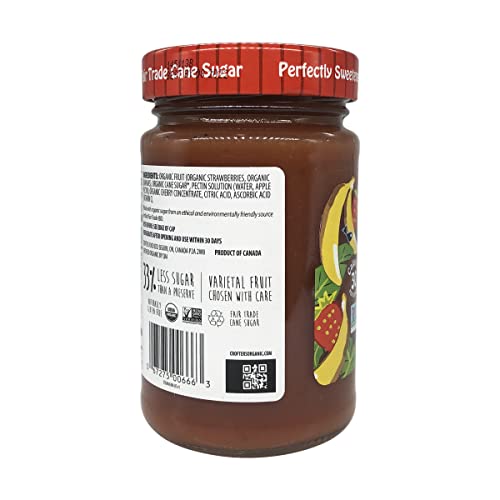 CROFTERS Organic Strawberry Banana Fruit Spread, 16.5 OZ